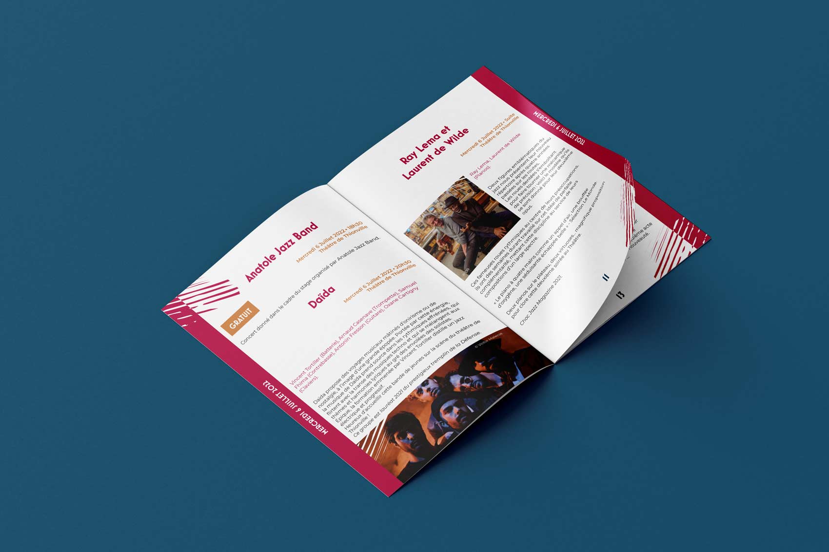 Pages intérieures brochure A6