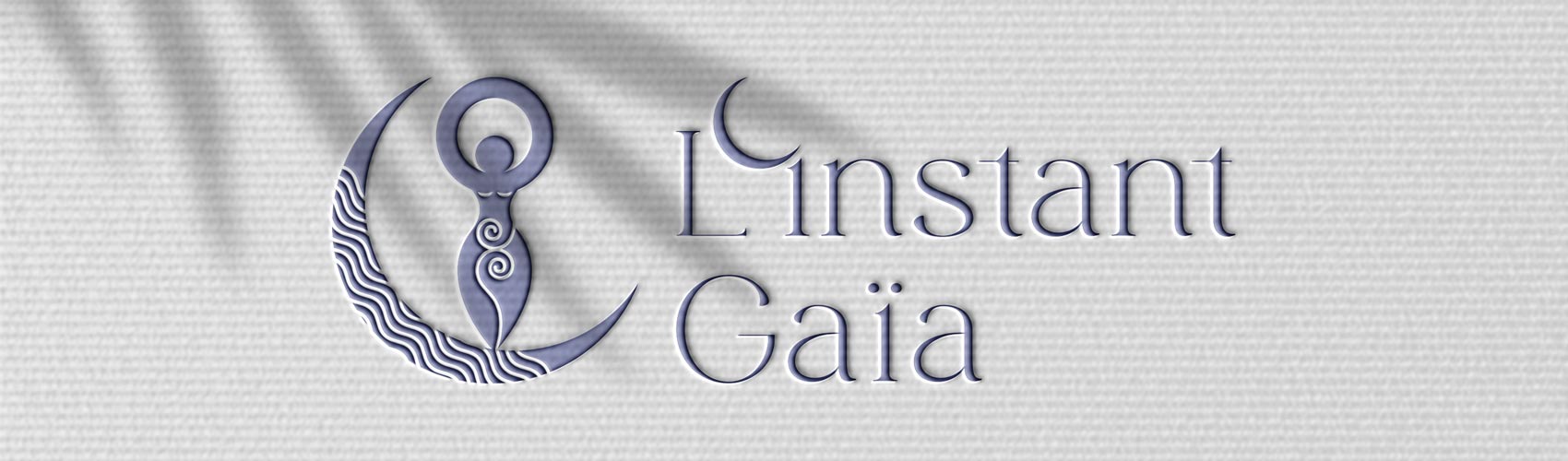 présentation logotype L'Instant Gaïa