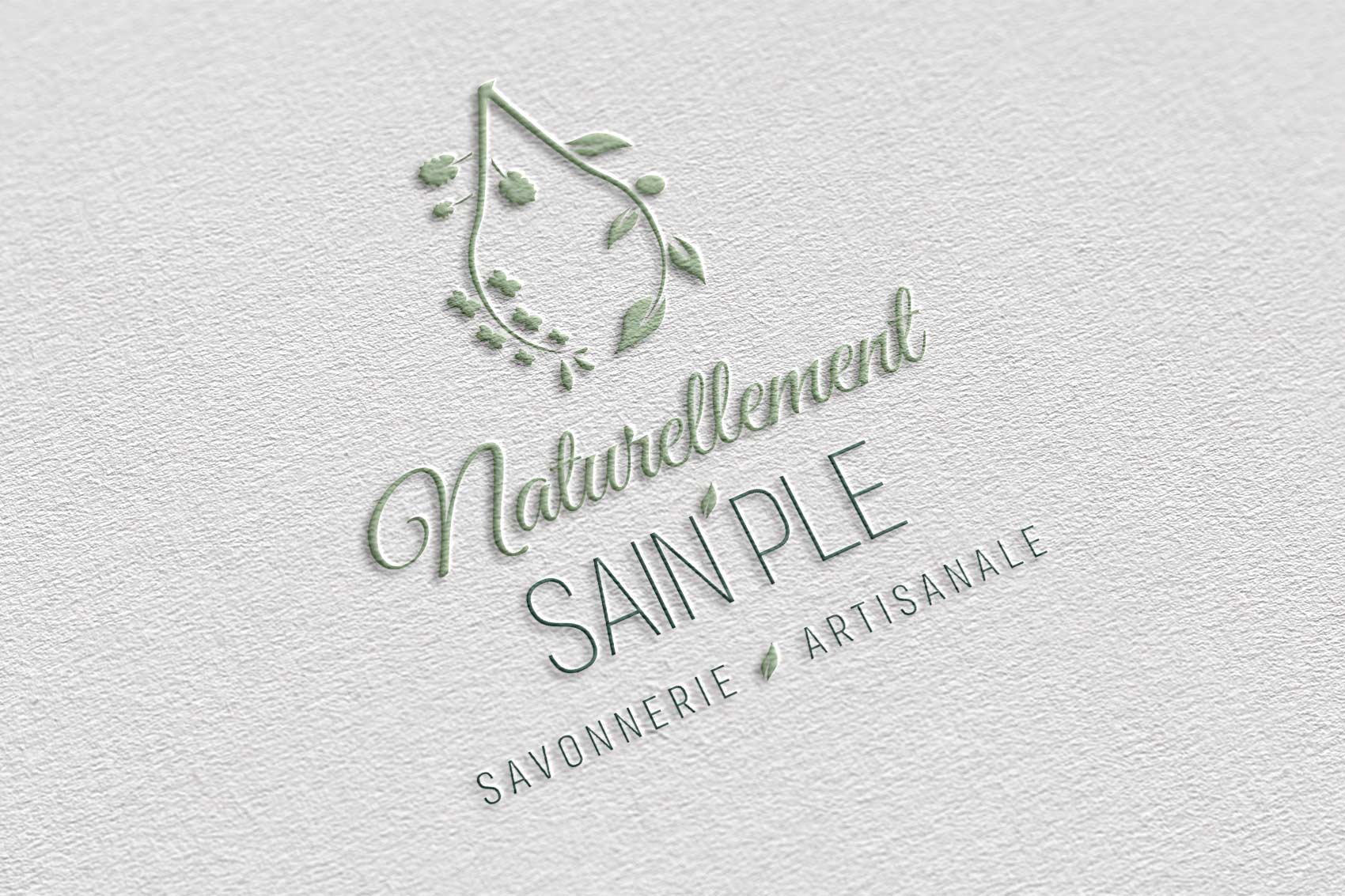 Mockup de présentation du logotype